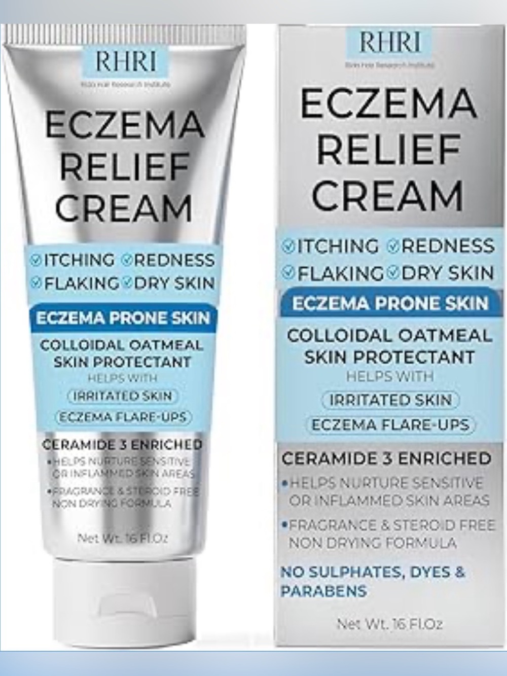 Eczema Cream For Adults with Colloidal Oatmeal